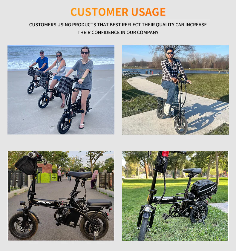 00 E14 Foldable E-BIKE by ASKMY - FREE SHIPPING -  foldable