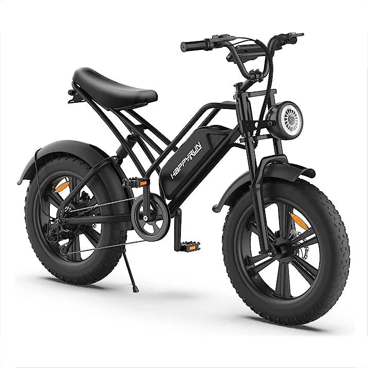 G50 City Cargo E-Bike by Happyrun - All-terrain electric bicycle  1500W- Rated 750 watt ebike