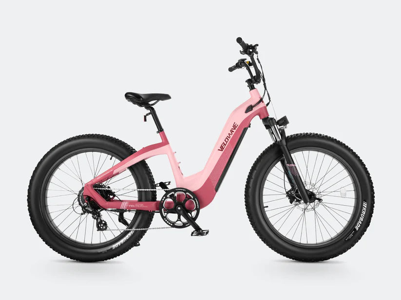 Grace 2.0 E-Bike by Velowave -  This electric bicycle is perfect for both mountain and city rides. With its advanced design and functionality, you can effortlessly navigate through any terrain.