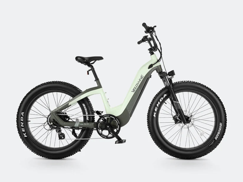 Grace 2.0 E-Bike by Velowave -  This electric bicycle is perfect for both mountain and city rides. With its advanced design and functionality, you can effortlessly navigate through any terrain.