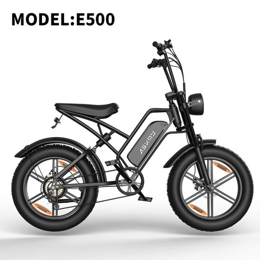 E500 - E-BIKE by ASKMY - FREE SHIPPING - High-Performance Electric Bike - Perfect for Urban Commuters and Outdoor Adventures