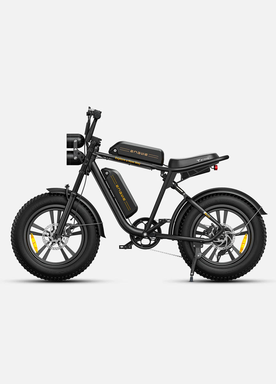 The M20 E-Bike by Engwe - 1000W(Peak) 47 miles+47 miles Dual Suspension Long Range E-bike