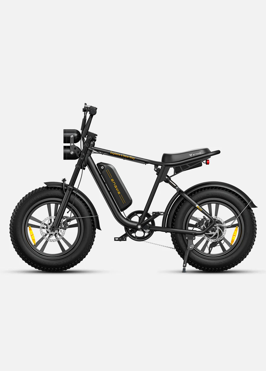 The M20 E-Bike by Engwe - 1000W(Peak) 47 miles+47 miles Dual Suspension Long Range E-bike