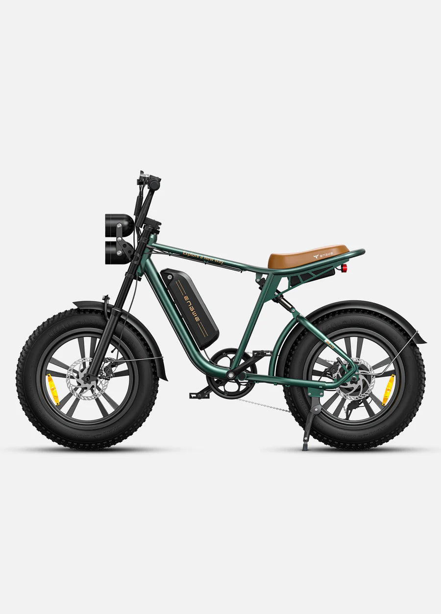 The M20 E-Bike by Engwe - 1000W(Peak) 47 miles+47 miles Dual Suspension Long Range E-bike