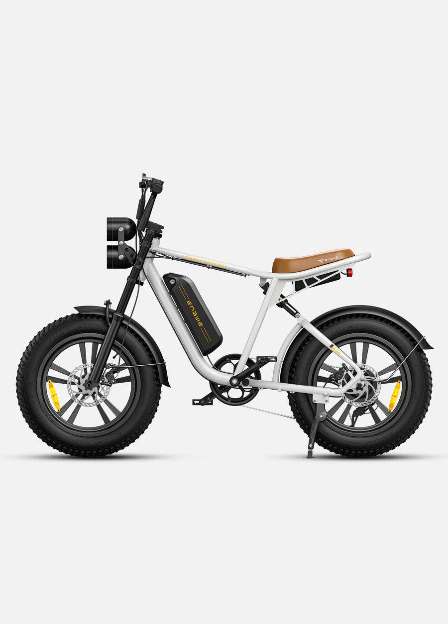 The M20 E-Bike by Engwe - 1000W(Peak) 47 miles+47 miles Dual Suspension Long Range E-bike