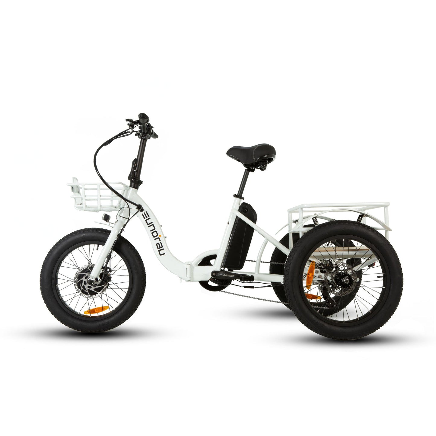 02 NEW E-TRIKE by Eunorau - 20" City Model NEW Cargo TRIKE E-Bike