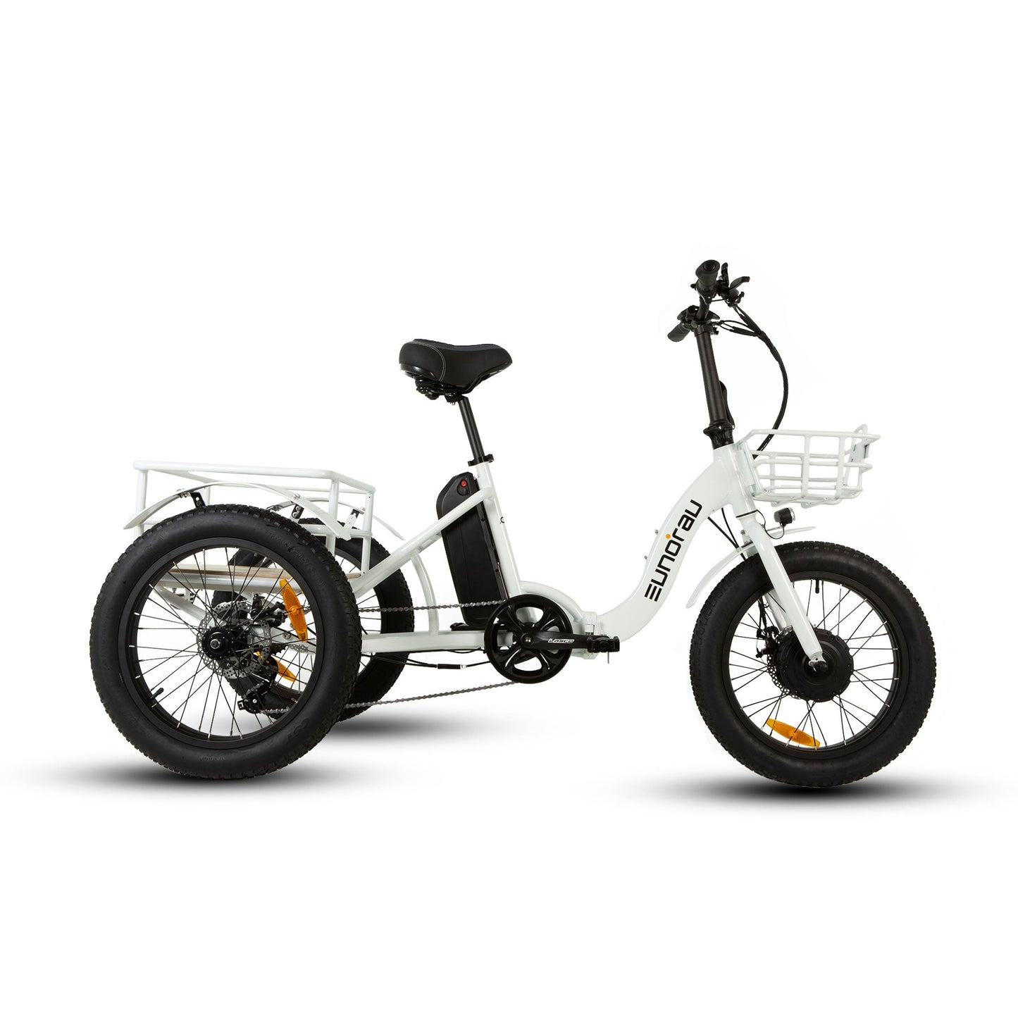 02 NEW E-TRIKE by Eunorau - 20" City Model NEW Cargo TRIKE E-Bike