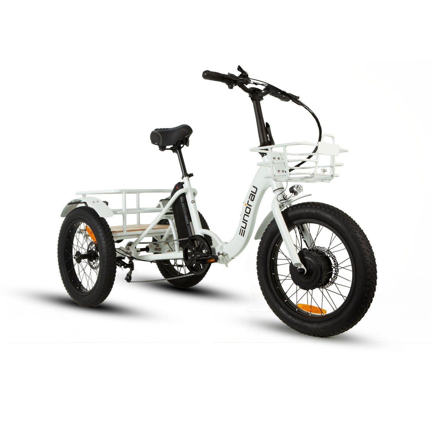 02 NEW E-TRIKE by Eunorau - 20" City Model NEW Cargo TRIKE E-Bike