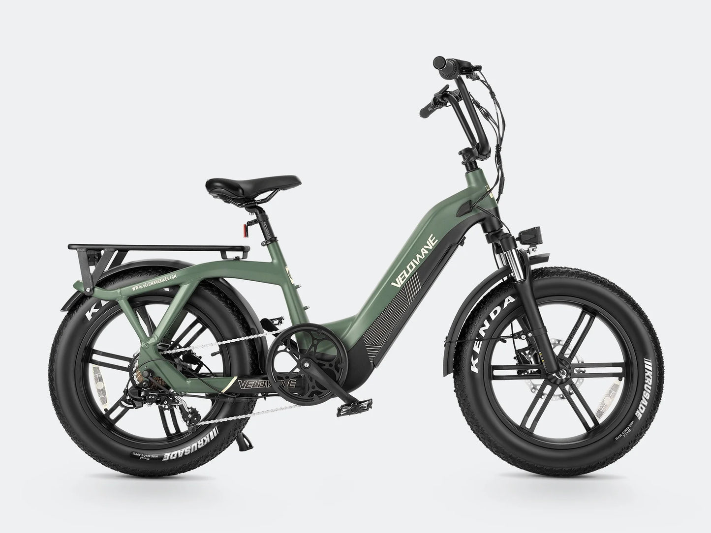 The Pony Compact Step-Thru E-Bike by Velowave - From beaches to mountain - Designed for all types of terrain