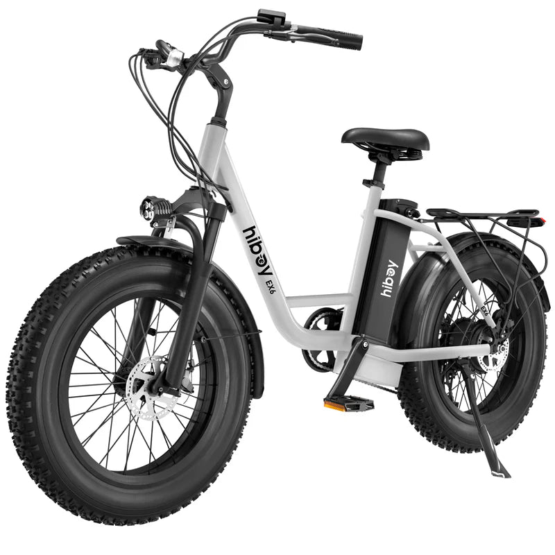 Hiboy EX6 Step-thru Fat Tire Electric Bike Ride-Electric-Bikes