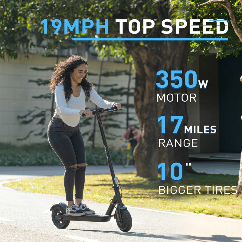 03 Hiboy S2 SE Electric Scooter - Max Range: 17 Miles Top Speed: 19 MPH Ride-Electric-Bikes