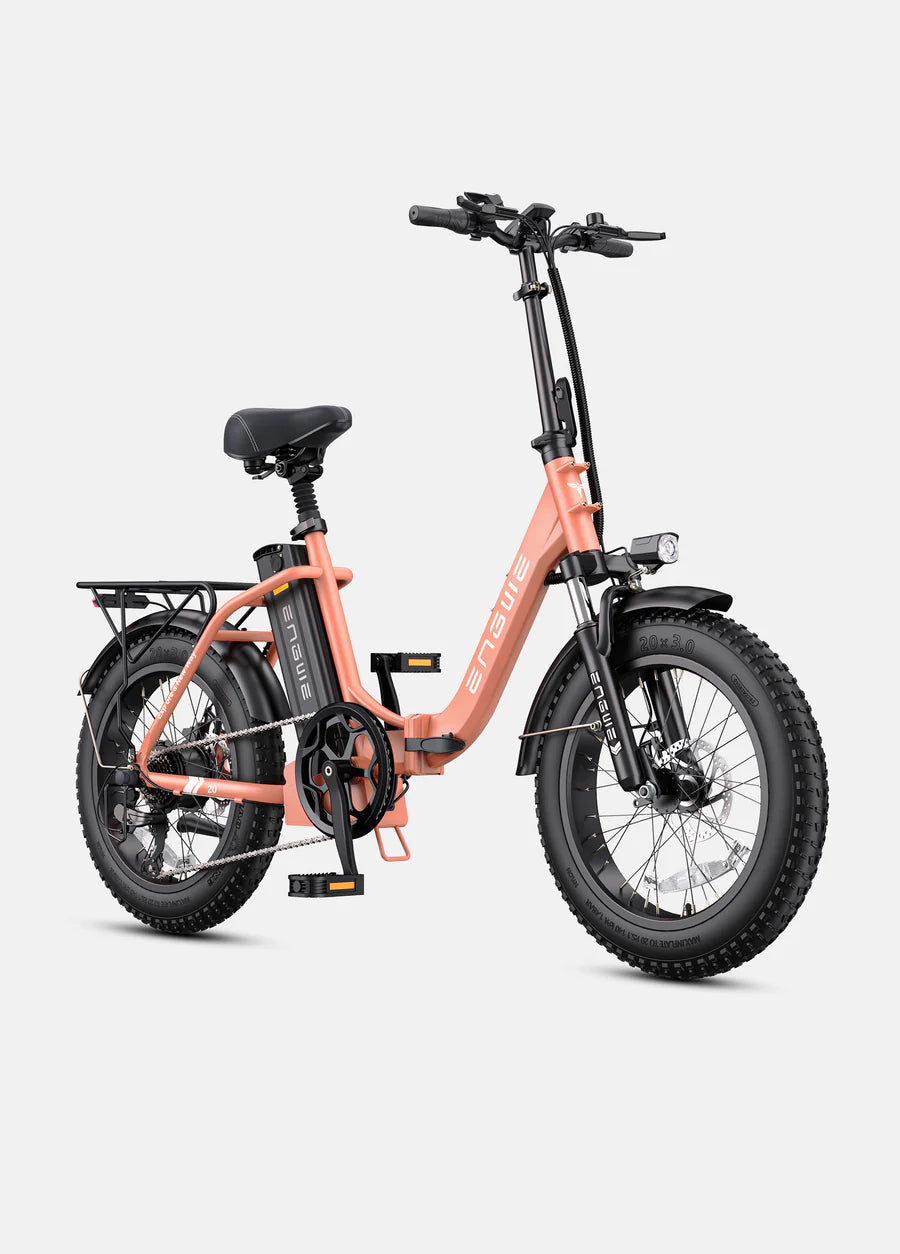 01 The  L20 2.0 E-Bike by ENGWE - Folding - 750W off-road electric mountain