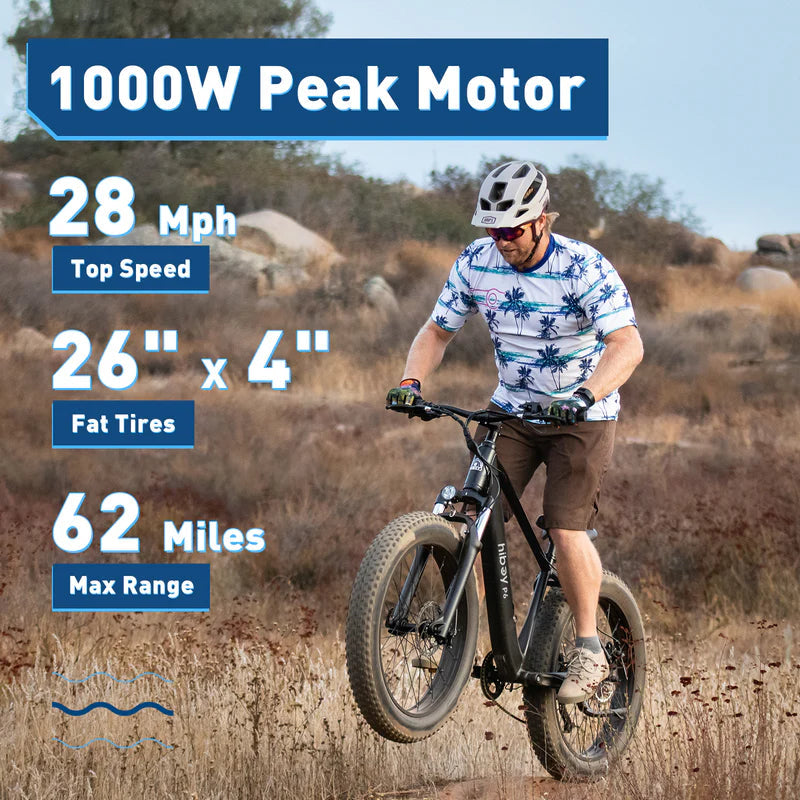 Hiboy P6 Fat Tire Electric Bike 2024 Ride-Electric-Bikes
