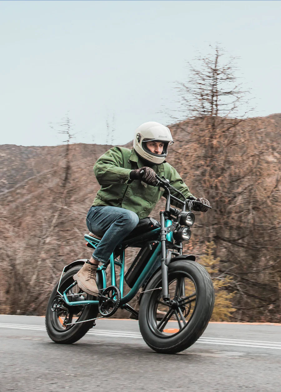 The M20 E-Bike by Engwe - 1000W(Peak) 47 miles+47 miles Dual Suspension Long Range E-bike