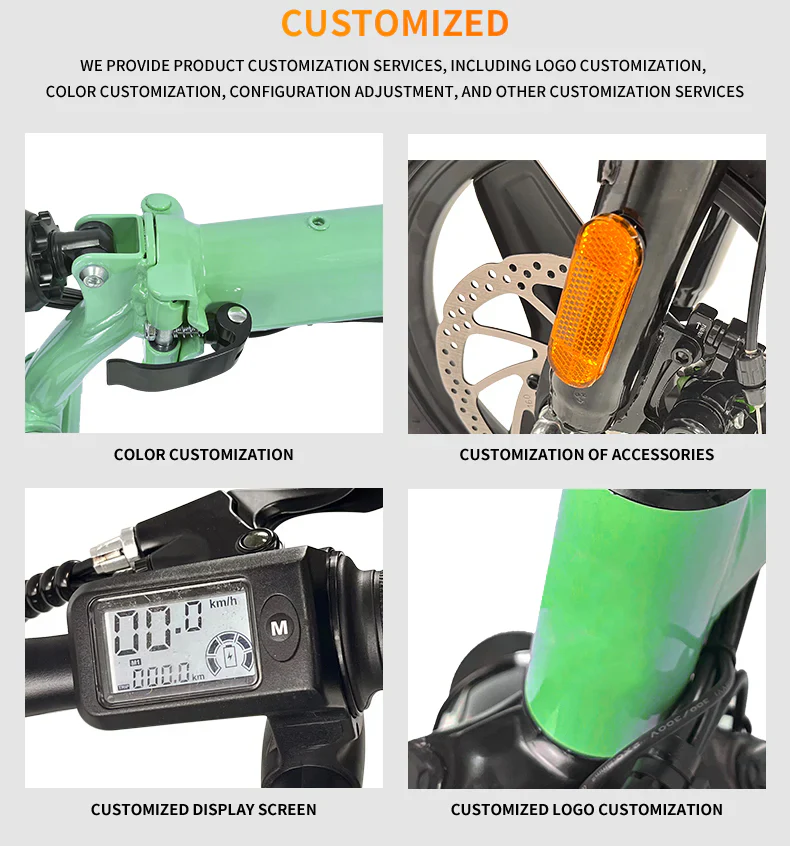 00 E14 Foldable E-BIKE by ASKMY - FREE SHIPPING -  foldable